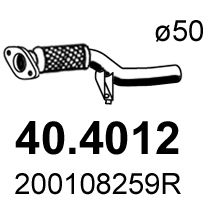 Rura wydechowa ASSO 40.4012