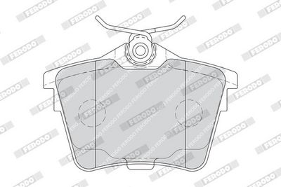 BREMSBELAGSATZ SCHEIBENBREMSE FERODO FDB1727 1
