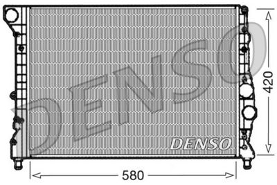 DENSO Kühler, Motorkühlung (DRM01001)