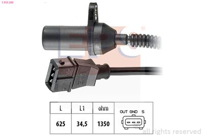 Sensor, crankshaft pulse 1.953.285