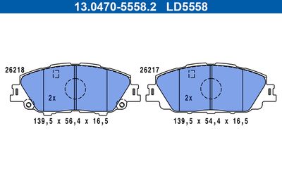 SET PLACUTE FRANA FRANA DISC