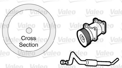 Tätning, kylvätskeledning VALEO 509766