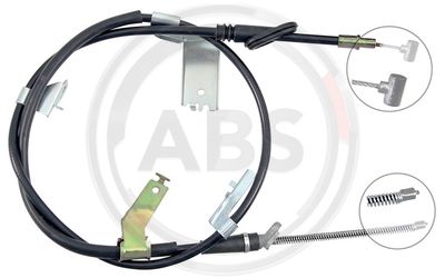 Тросик, cтояночный тормоз A.B.S. K12037 для SUZUKI SWIFT