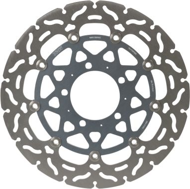 Brake disc Voor drijvend, 310/80,5x5mm 5x100mm, diameter bevestigingsgat 10,3mm, hoogte (tussenruimte) 0 past: KAWASAKI GTR 1000 (Ninja)/1000 ABS (Ninja)/1000R ABS/1400/1400 (ABS)/1400 (Grand Tourer)/