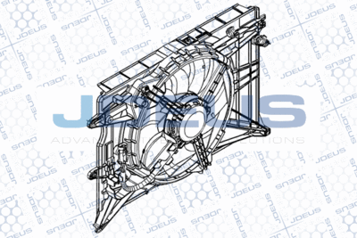 JDEUS EV8C6140 Вентилятор системы охлаждения двигателя  для FIAT 500X (Фиат 500x)