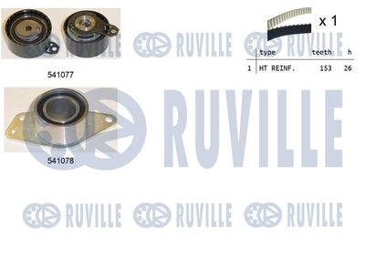 Комплект ремня ГРМ RUVILLE 550347 для RENAULT ESPACE