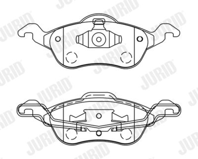 Brake Pad Set, disc brake 571967J