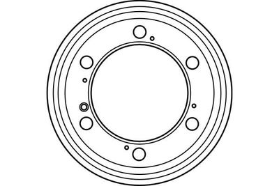 BREMSTROMMEL TRW DB4087 1
