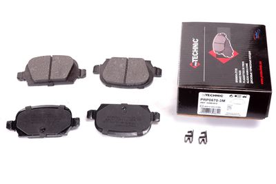 PROTECHNIC PRP0670-3M Тормозные колодки и сигнализаторы для OPEL CORSA C (X01) 1.8 (F08, F68)
