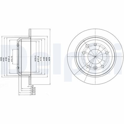 DISC FRANA DELPHI BG2515