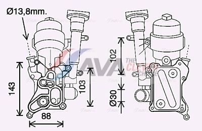 RADIATOR ULEI ULEI MOTOR