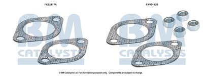 Монтажный комплект, катализатор BM CATALYSTS FK92417 для HYUNDAI TUCSON