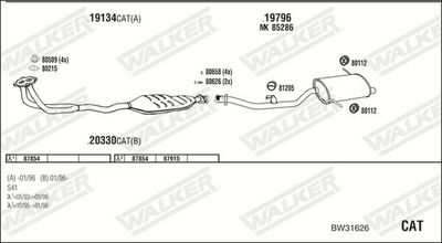 Изпускателна система WALKER BW31626