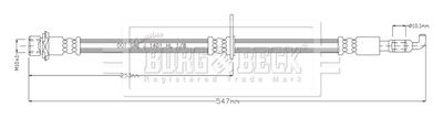 Brake Hose Borg & Beck BBH8922