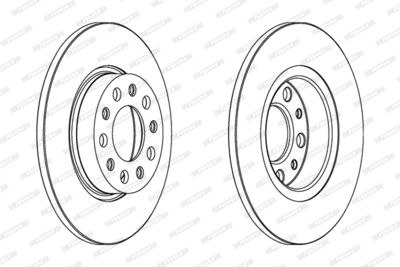 DISC FRANA FERODO DDF1452 1
