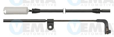 Styk ostrzegawczy, zużycie okładzin hamulcowych VEMA 117267