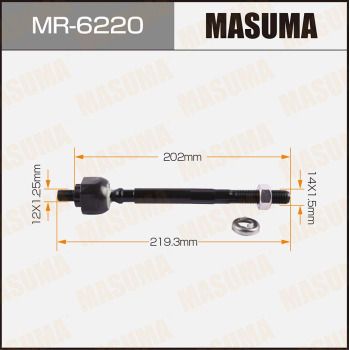 MASUMA MR-6220 Наконечник рулевой тяги для HONDA CR-V I (RD) 2.0 16V 4WD (RD1, RD3)