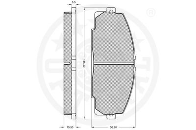 SET PLACUTE FRANA FRANA DISC OPTIMAL 9818 2