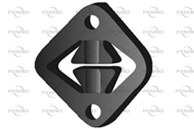 Резиновые полоски, система выпуска FENNO X30226 для BMW 5