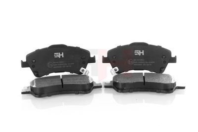 Bremsbelagsatz, Scheibenbremse