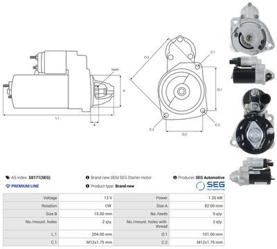 STARTER AS-PL S0171SEG 4