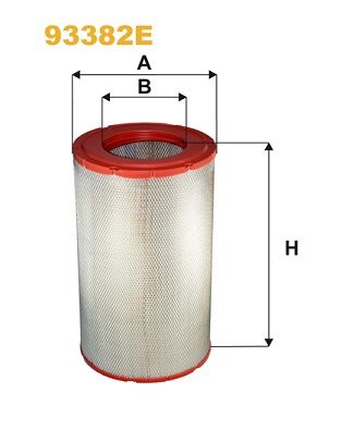 Vzduchový filtr WIX FILTERS 93382E