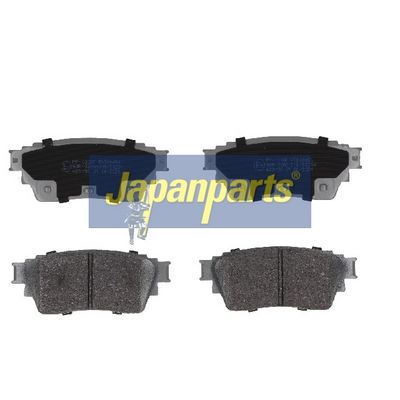 JAPANPARTS Stabdžių trinkelių rinkinys, diskinis stabdys