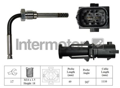 Sensor, exhaust gas temperature Intermotor 27153