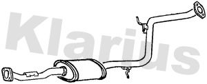KLARIUS 260238 Глушитель выхлопных газов  для MAZDA 323 C IV (BG) 1.3 16V