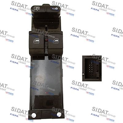 Выключатель, стеклолодъемник SIDAT 5.145144A2 для SEAT LEON