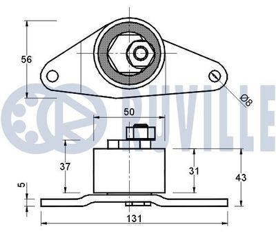 ROLA INTINZATOR CUREA DISTRIBUTIE RUVILLE 540065 1