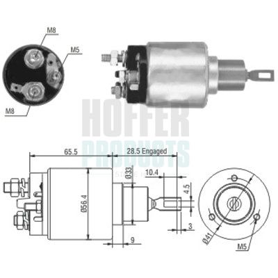 SOLENOID ELECTROMOTOR