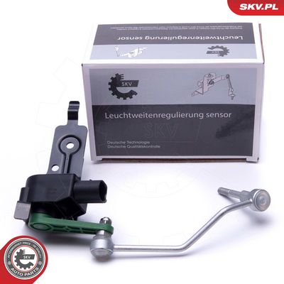 Jutiklis, žibintų diapazono reguliavimas