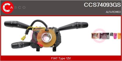 COMUTATOR COLOANA DIRECTIE CASCO CCS74093GS