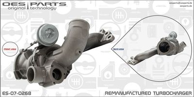 Plniace dúchadlo OES PARTS Product line OES-PARTS ES-07-0268