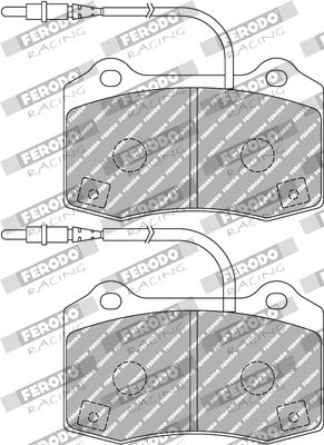 BREMSBELAGSATZ SCHEIBENBREMSE FERODO RACING FDS1379 1