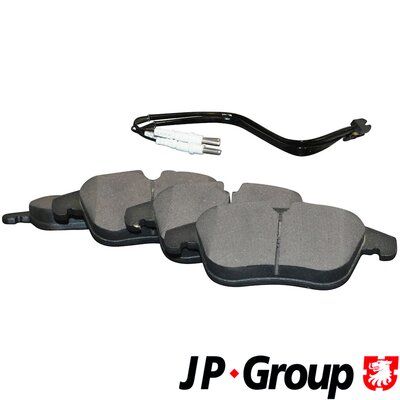 Комплект тормозных колодок, дисковый тормоз JP GROUP 3163600610 для CITROËN C5