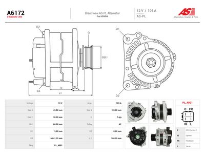 Dynamo AS-PL A6172