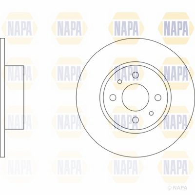 Brake Disc NAPA PBD8169