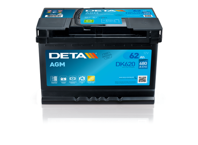Стартерная аккумуляторная батарея DETA DK620 для ALFA ROMEO MATTA