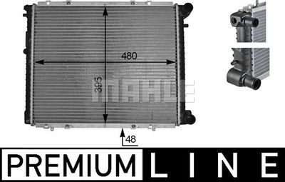 MAHLE CR 152 000P Крышка радиатора  для RENAULT 19 (Рено 19)