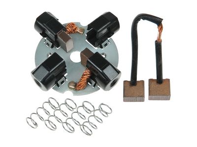 Halter, Kohlebürsten