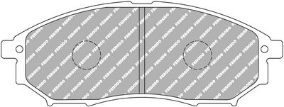 комплект спирачно феродо, дискови спирачки FERODO RACING FCP1690H