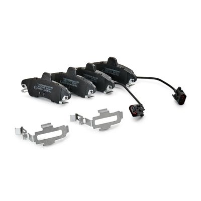 комплект спирачно феродо, дискови спирачки RIDEX 402B0360