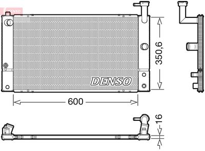 DENSO DRM50133 Крышка радиатора  для TOYOTA PRIUS (Тойота Приус)