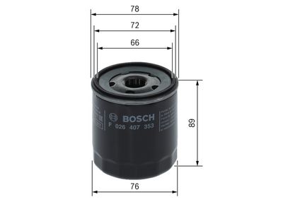 Oil Filter F 026 407 353