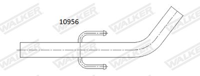 Rura wydechowa WALKER 10956