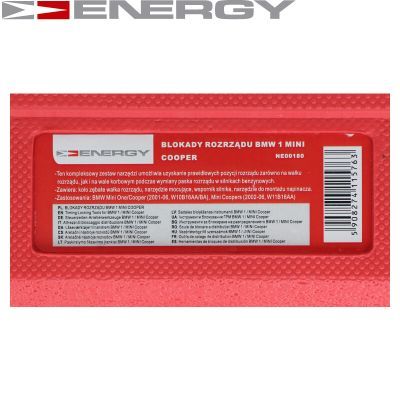 Sada náradia, rozvodový reťaz ENERGY NE00180