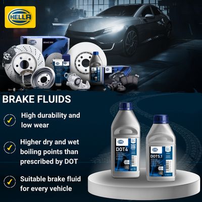 Lichid de frana HELLA DOT4 8DF 355 360-001 250ml