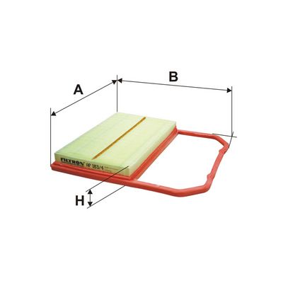 Luchtfilter (Patroon) past: SEAT IBIZA IV, IBIZA IV SC, IBIZA IV ST, MII  SKODA CITIGO, FABIA III, FABIA III PRAKTIK  VW LOAD UP!, POLO V, UP! 1.0/1.0CNG 08.11-11.23